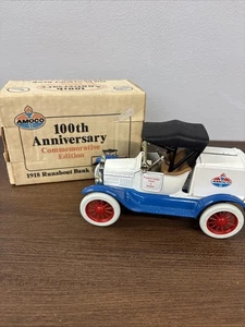 Amoco 100th Anniversary Commemorative Edition 1918 Runabout Die Cast Car Bank - Bild 1 von 12