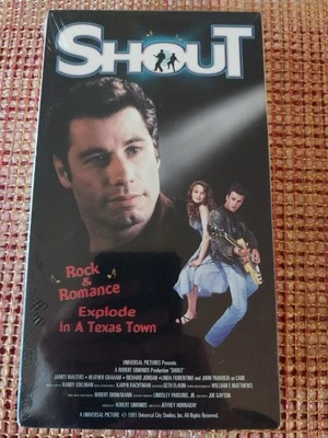 Shout (VHS, 1997) John Travolta NEW, Sealed - Image 1 of 4