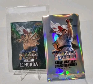 E. Honda Green Matrix #7/100 Street Fighter 2 PSA Magazine Promo Card - Picture 1 of 6