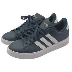 Adidas Advantage Zapatos Para Hombre Talla 9 Azul Marino Blanco Tenis Cancha Clásico Athlecio - Imagen 1 de 8