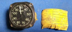 AN 5770-3 Gage Manifold Pressure Single Vietnam Era - Imagen 1 de 7