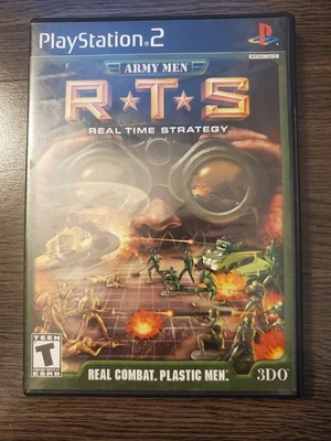 Army Men RTS (Real Time Strategy) 2002 PS2 Complete Few Little Scratches - Image 1 of 3