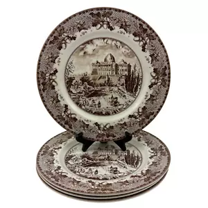 Johnson Bros Historical America II Dinner Plates (4) Capital Building DC England - Picture 1 of 12