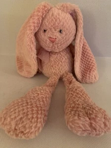 "Juguete de peluche suave rosa GUND HAPPY DAYS ALGODÓN CARAMELO CONEJITO CONEJO 320509 15""" - Imagen 1 de 3