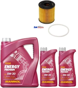 FOR FORD TRANSIT CUSTOM 2.2 TDCi 2011-2018 OIL FILTER & ENGINE OIL SERVICE KIT - Picture 1 of 1