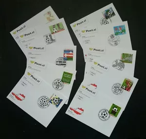 Austria UEFA EURO 2008 Football Sport Games Soccer (stamp FDC 10's) *rare - Picture 1 of 5