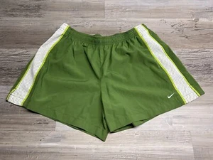 Nike Running Shorts Boys Youth Size L (12-14) Green Lightweight Athletic Track - Picture 1 of 9
