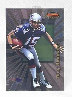 Tony Simmons 1998 Bowman's Best #117 Rookie Card RC - Image 1 of 2