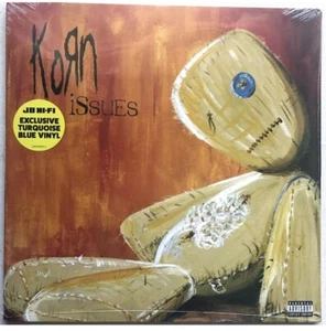 KORN - ISSUES  2 LP SET  AUSTRALIAN BLUE VINYL SEALED - Picture 1 of 4