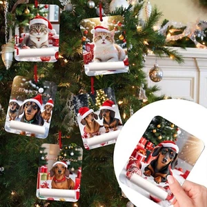 Christmas Tree Wallet Pendant Decoration Christmas Party Surprise Card Hangings - Picture 1 of 9