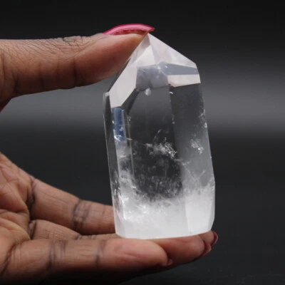 Prisme en quartz 140gr 70mm Madagascar - Photo 1/4
