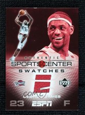 2005-06 Upper Deck ESPN Sportscenter Swatches LeBron James #SCS-LJ