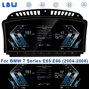 For BMW 7 Series E65/E66 2004-08 Car LCD Instrument Digital Dash Screen Cluster - Picture 1 of 12