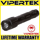 VIPERTEK Stun Gun VTS- T03 BLACK 500 BV Metal  Rechargeable LED  Flashlight