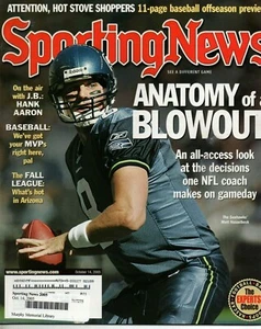 Sporting News October 14 2005 Matt Hasselbeck Seattle Seahawks Vince Young - Picture 1 of 2