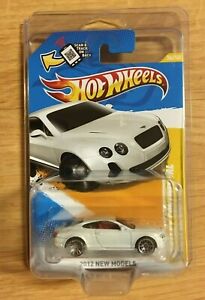 Hot Wheels 2012 36/50 New Models BENTLEY CONTINENTAL SuperSports White