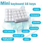 16 Keys Tastatur Mini Mechanical Keyboard Gaming Kable Für Windows Nice M4i0