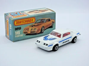 MATCHBOX SUPERFAST No.16 PONTIAC FIREBIRD NM IN NM L BOX - Picture 1 of 8