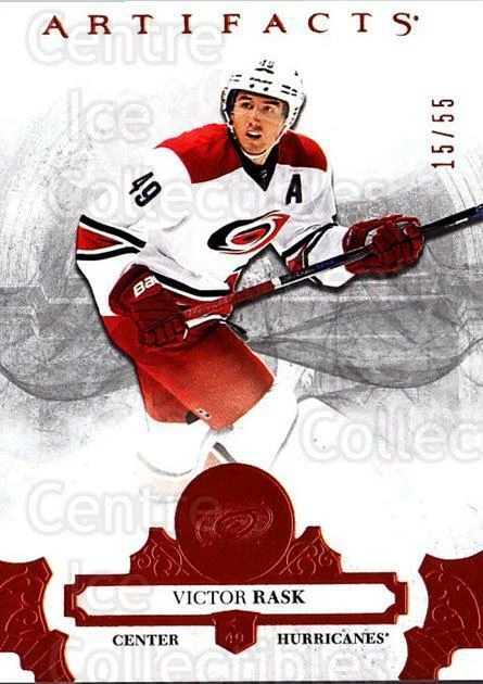 2017-18 UD Artifacts Orange #13 Victor Rask - Image 1 of 1