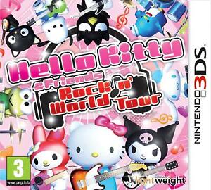 Hello Kitty &Friends Rock n World Tour | Nintendo 3DS / 2DS New