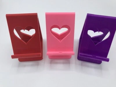 iPhone iPad Heart Design Desktop Holder - Image 1 of 4