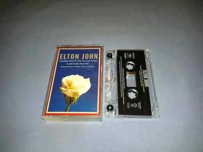 ELTON JOHN SOMETHING ABOUT THE WAY YOU LOOK TONIGHT CASSETTE TAPE SINGLE - Image 1 of 2