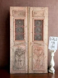 Antique French Double Doors (48x84) Iron Wood Doors, European Doors D262 - Picture 1 of 9