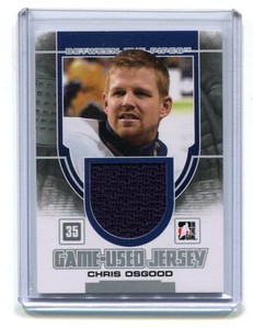 2004 In the Game Between the Pipes #GUM-29 Chris Osgood Islanders jh10