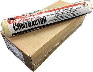 Brush R363 18 Inch American Contractor 1/2 Inch Nap Paint Roller - Pack of 6 - Picture 1 of 2