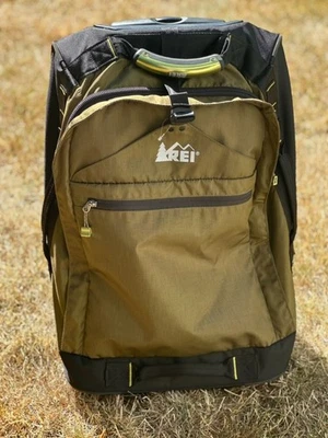 Equipaje de lona con ruedas REI Cordura equipaje de mano con asa de bolsa de 21" bonito Foto 1 de 4