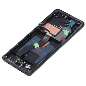 Ecran téléphone de remplacement pour S21 Ultra 5G SM G998B avec cadre tactile sc FG - Photo 1/23