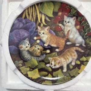 Plato de porcelana '96 "En el huerto" arte por Jurgen Scholz Plate - Imagen 1 de 12