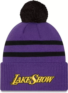 Los Angeles Lakers Lake Show NBA Adult NEW ERA Knit Winter Hat - Picture 1 of 2