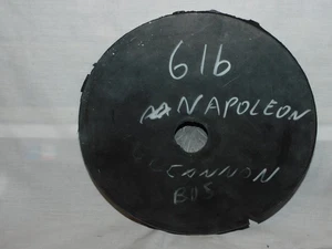 VINTAGE 9" RUBBER TOY MOLD " NAPOLEON CANNON " LOT KK - Picture 1 of 5