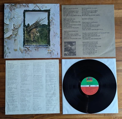 Led Zeppelin IV JAPAN PRESSUNG Atlantic P-10125A (1976) Jimmy Page Robert Plant - Bild 1 von 4