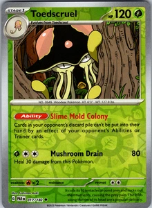 Toedscruel Reverse Holo 017/182 SV04: Paradox Rift Uncommon - NM - Picture 1 of 2