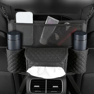 Car Interior Seat Storage Bag Handbag Organizer Holder Bag Car Accessories - Foto 1 di 6