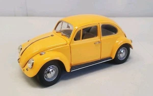 Franklin Mint Precision Model 1967 Volkswagen Beetle Yellow Bug 1992 Read - Picture 1 of 7