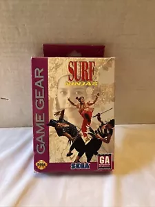 1983 Sega Game Gear Surf Ninjas - Picture 1 of 19