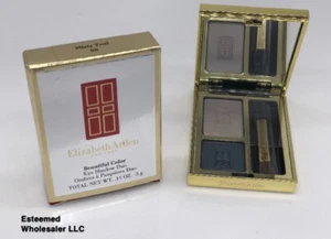 ELIZABETH ARDEN Beautiful Color Eye Shadow Duo Misty Teal 06 - Picture 1 of 1
