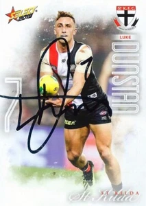 Signed 2019 ST KILDA SAINTS AFL Card LUKE DUNSTAN - Picture 1 of 1