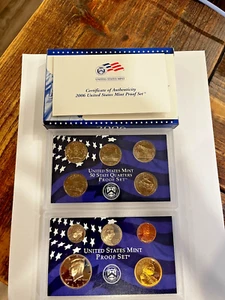 2005-S PROOF SET United States Mint (10 Coins) Complete Set w/Packaging & COA - Picture 1 of 2