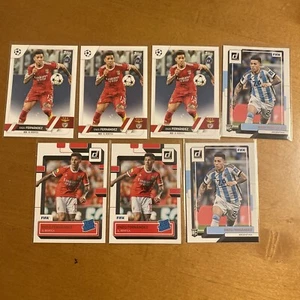Enzo Fernandez Chelsea Argentina 7 Card Lot Topps Donruss - Picture 1 of 3