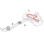Keilriemen 589530601 Messerantrieb Husqvarna Rider R200/300-Serie mit Combi 103