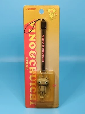VTG 1999 Yamaha Scooter Vino & Chuichi Cat (Utada Hikaru) Keychain Lanyard Charm - Image 1 of 4