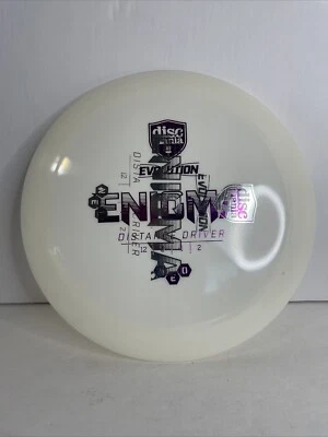 Misprint Discmania Enigma Neo Misprint 173g White Disc Purple And Silver Foil - Image 1 of 4