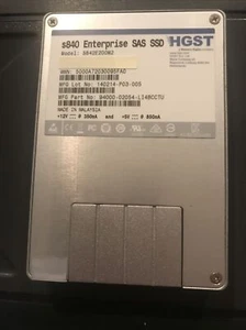HGST s840 Enterprise SAS SSD S842E200M2 94000-02054-LI4BCCTU - Afbeelding 1 van 1