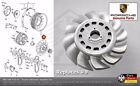 PORSCHE 964 993 RS Engine Fan Alternator Impeller Fan Only No Wheel Hub (NEW)