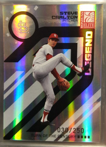 2005 Donruss Elite Steve Carlton Legend (#166) Turn of the Century /250