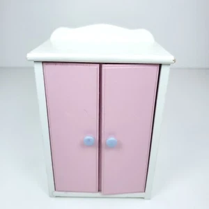 Vintage Hasbro Love-a-Bye Baby Wooden Wardrobe - Picture 1 of 10